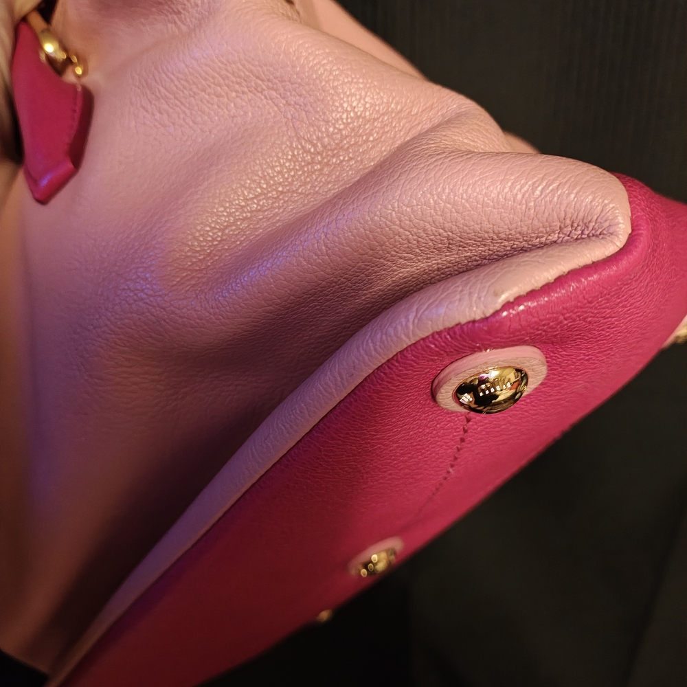 Miu Miu Beau Pink Leather Bag - Picture 8 of 16